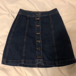 Denim skirt